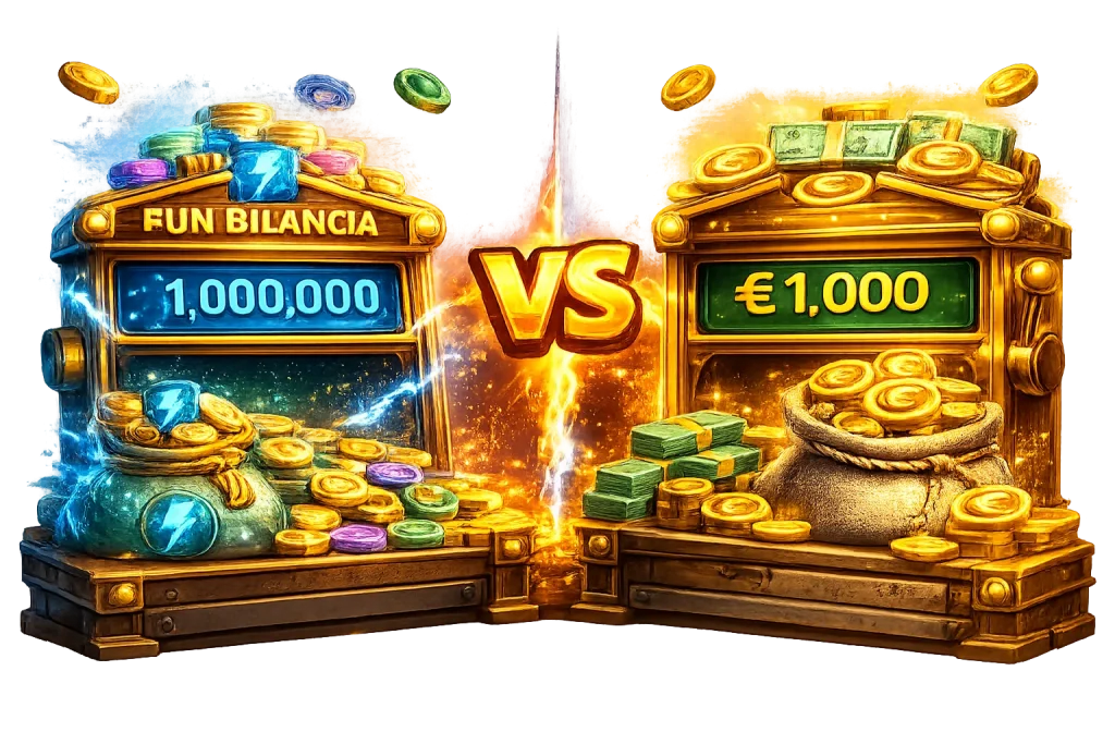 Gioco gratis e con denaro reale